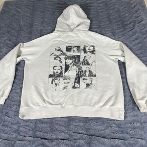 Taylor Swift The Eras Tour Beige Graphic Hoodie Small AP150